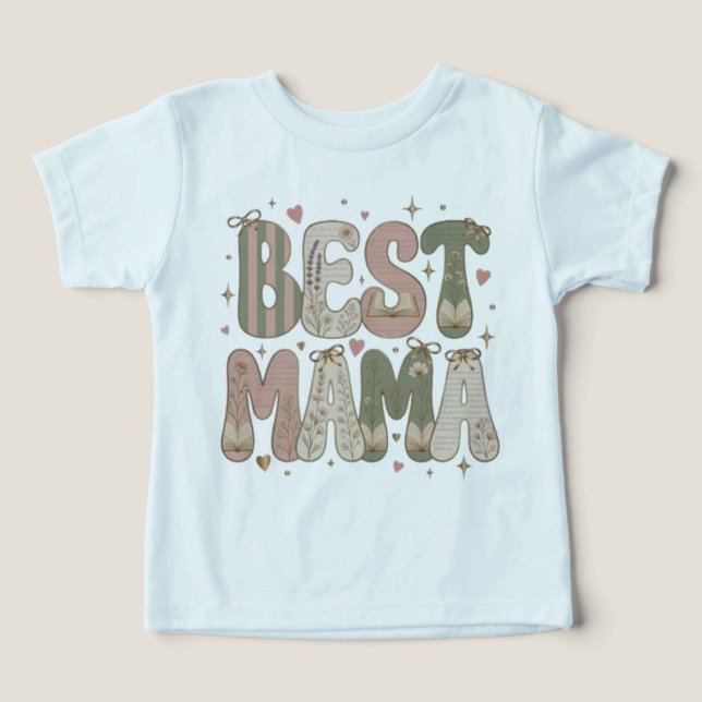 Melhor Design Floral Literário de Mama (Design frontal)
