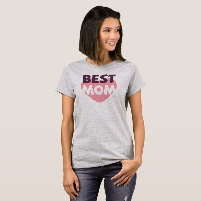 Melhor Dia de as mães da Mãe | Camiseta (Frente Completa)