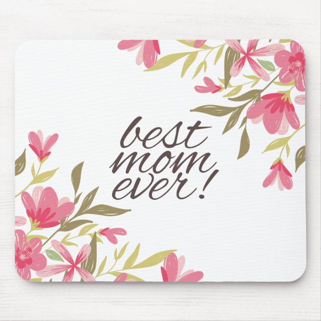Melhor Dia de as mães Da Mãe | Mouse Pad (Frente)