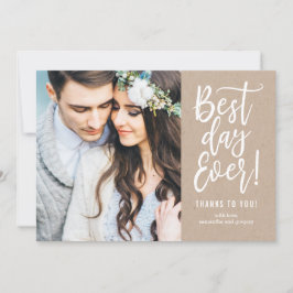 Melhor Dia De Todos Os Kraft Obrigado Cartão De No