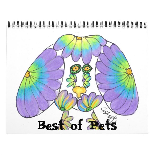 Melhor do calendário dos animais de estimação (Capa)