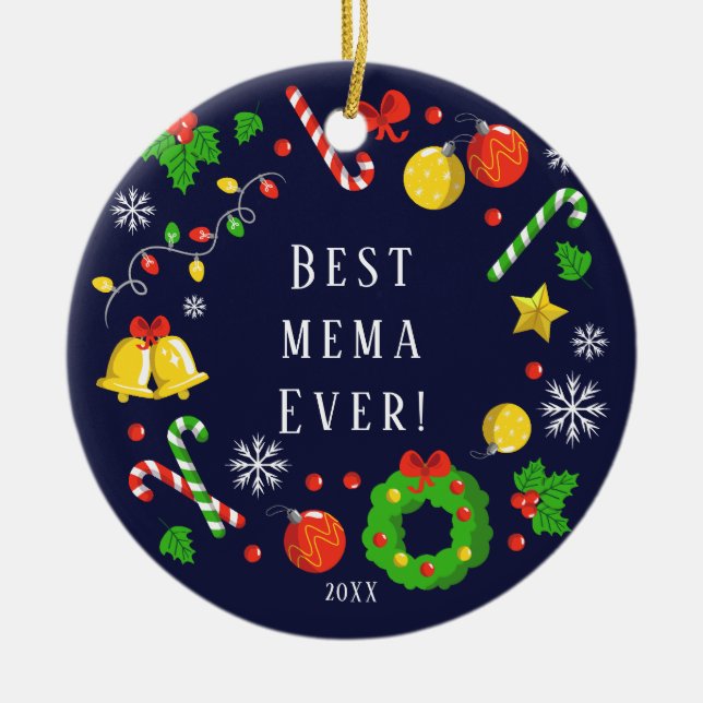 Melhor Enfeite de Natal Mema de Sempre (Frente)