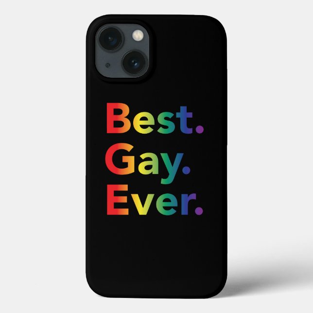 Melhor Estojo para iPhone da Bandeira Arco-íris LG (Verso)