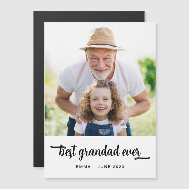 Melhor Foto do Vovô Nunca (Frente/Verso)