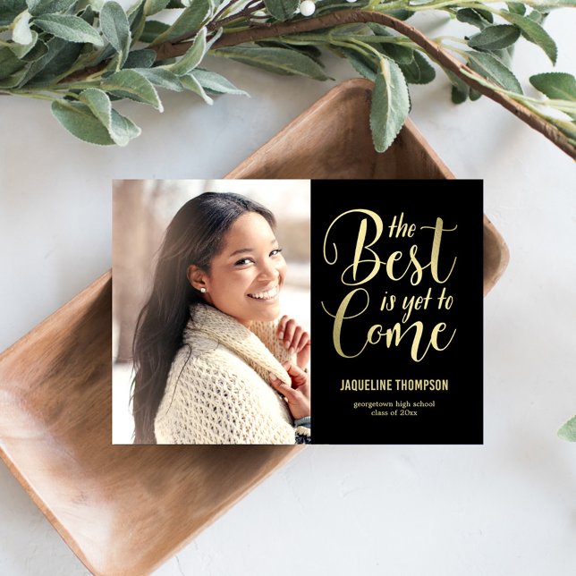 Melhor Futuro EDITÁVEL COR Anúncio de Graduação (Criador carregado)