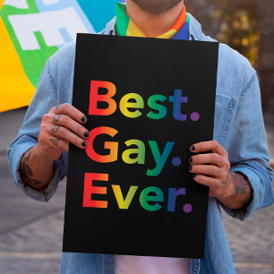 Melhor Gay de Todos os Tempos   Poster da Bandeira