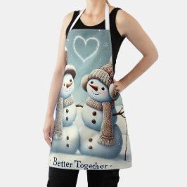 Melhor Junto Snowman-A Encantador