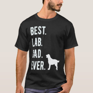 Melhor Lab Dad de Todos os Tempos Camiseta Masculi