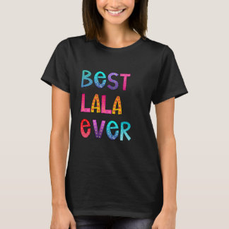 Melhor Lala, Colorida, Camiseta Mamã, Presente Mam