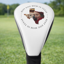 Melhor Mãe de Cachorro no Texas Foto Personalizada