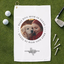 Melhor Mãe de Cachorro no Texas Foto Personalizada