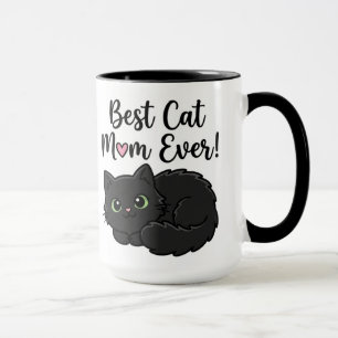 Melhor Mãe de Gato de Todos os Tempos Caneca de Ca