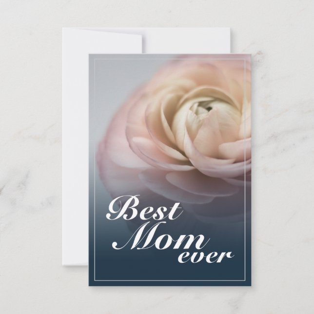 Melhor Mãe de sempre com Rosa Rosa Rosa Grande (Frente)