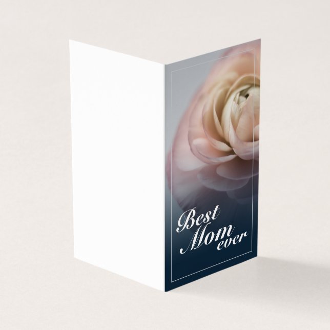 Melhor Mãe de Todos os Tempos com Grande Rosa Rosa (Exterior)