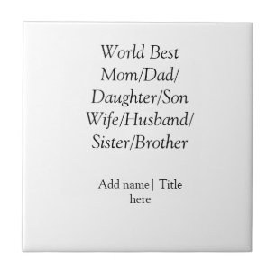 Melhor mãe do mundo marido esposa pai filha filho 