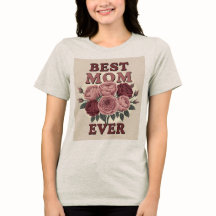 Melhor Mãe Rosa T-Shirts
