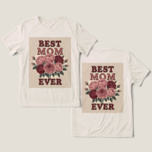 Melhor Mãe Rosa T-Shirts