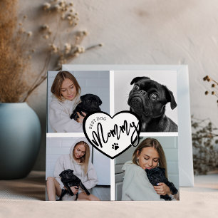 Melhor Mamãe de Cachorro Colagem de Fotos
