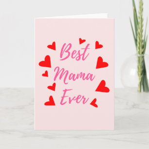 Melhor Mamãe de Todos os Tempos - Cartão do Dia da