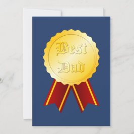 Melhor Medalha de Fita para Papai Dia dos Pais