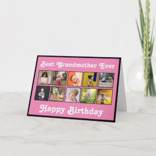 Melhor Modelo da Colagem de Fotos de Aniversário