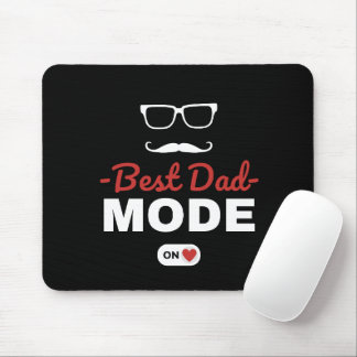 Melhor Modo Pai no Mouse Pad | Acessório de Mesa p