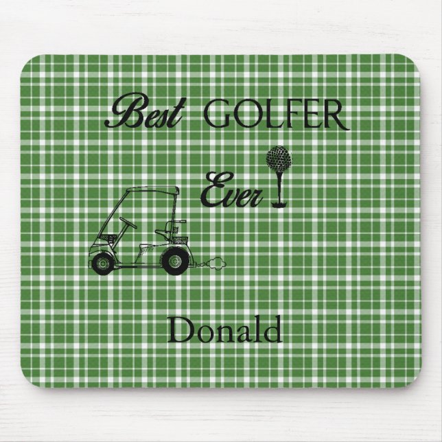 Melhor Mouse Pad Personalizado para Golfista (Frente)
