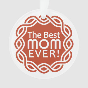 MELHOR ornamento personalizado MOM