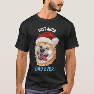 Melhor Pai Akita de Camisa Nunca