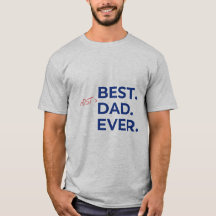 Melhor Pai Anfitrião de Camisa T (Cinza)