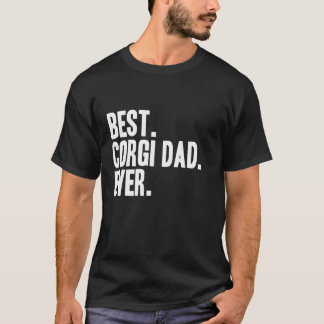 Melhor Pai Corgi Camiseta de cão Pet Engraçado162