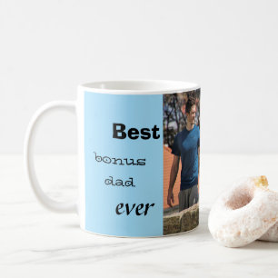 Melhor pai de bônus de sempre, caneca de café com 