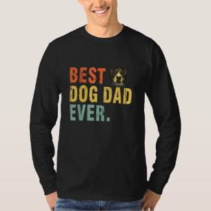 Melhor Pai De Cachorro Alguma Vez Camisa Grande Da