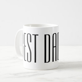 Melhor Pai de caneca de café