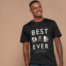 Melhor Pai de Colagem de Fotografias do Dia de os 