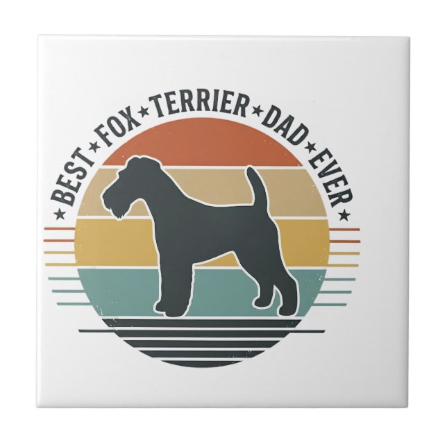 Melhor Pai de Fox Terrier de Todos os Tempos Camis (Frente)