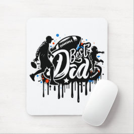 Melhor Pai de futebol e filho do Mouse Pad