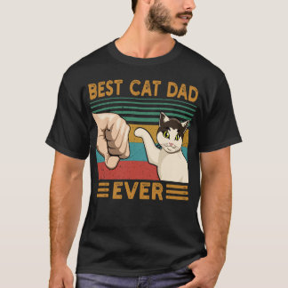 Melhor Pai de Gato de Todos os Tempos Camisa Funny