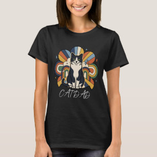 Melhor Pai de Gato de Todos os Tempos Camiseta Div