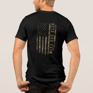 Melhor Pai de sempre - Camisa de Bandeira American