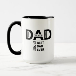 Melhor Pai de Todos os Tempos Caneca de Café Engra