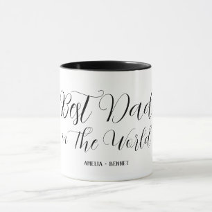 Melhor Pai do Mundo Caneca de Café Dia dos Pais