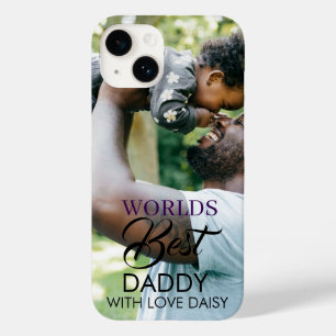 Melhor Pai do Mundo iPhone com gabinete de fotos