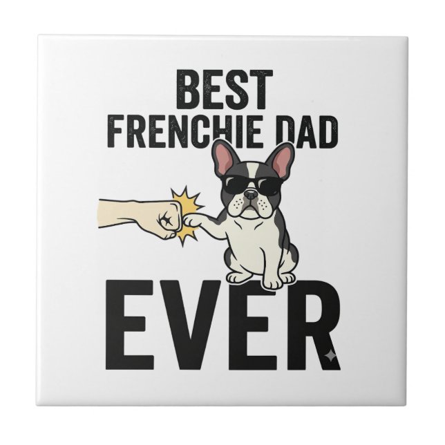 Melhor Pai Frenchie de Todos os Tempos Camisa Dive (Frente)