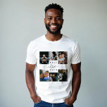 Melhor Pai Nunca | Colagem de fotos do Dia de os p<br><div class="desc">Celebrar o Dia de os pais com um presente que captura a essência do amor familiar e das memórias queridas. Nossa Camiseta de Colagem de Fotos do Melhor Padre Ever apresenta uma grade personalizada de colagem de 6 fotos, perfeita para mostrar suas fotos especiais da família e momentos inesquecíveis com...</div>