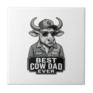 Melhor Pai Vaca de Todos os Tempos Design de Gravu