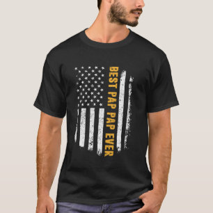 Melhor Pap De Camisa Dia de os pais De Bandeira Am