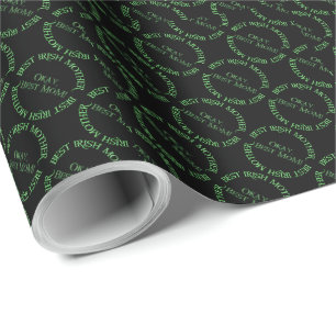 Melhor papel de embrulho preto fosco para Mãe Irla
