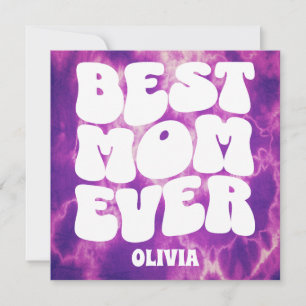 Melhor Placa De Dia de as mães Roxo Da Mãe