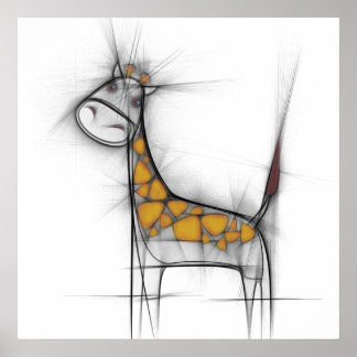 Melhor poster de girafa